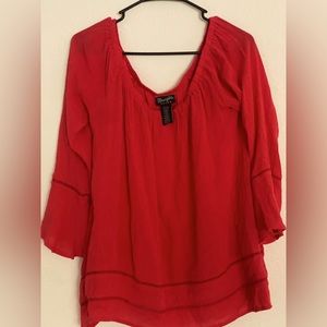 Wrangler blouse red